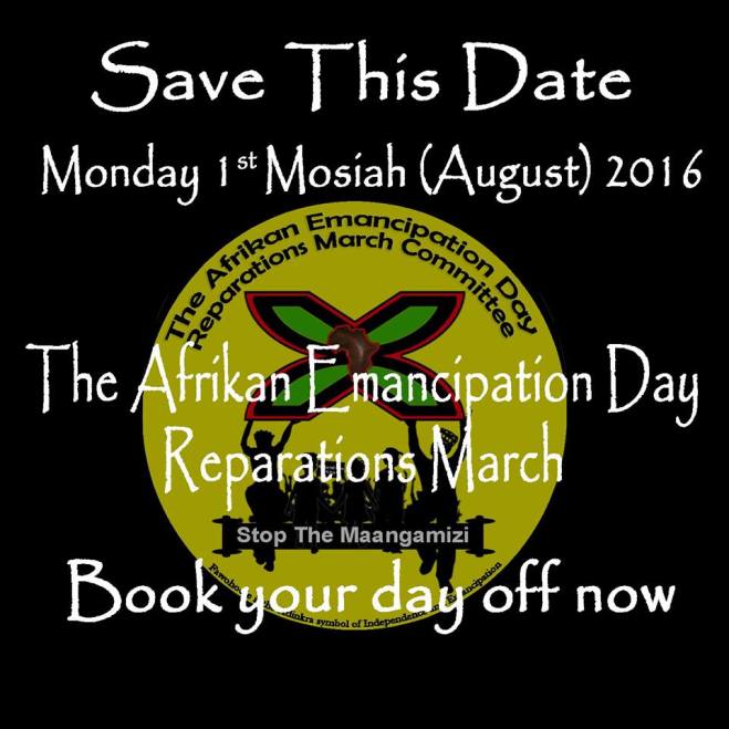 Save the Date Black flyer