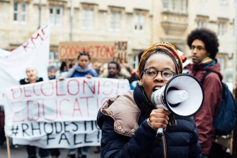 Rhodes Must Fall Sister Pic