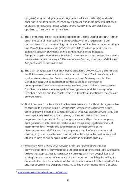 GAPP EMERGING POSITION ON CARICOM REPARATIONS MARCH 2014 - 7 FEB 2015-13